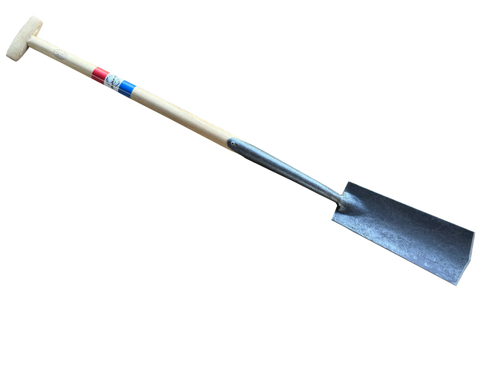 Zwanehals kabelboor met lip essen steel 750mm